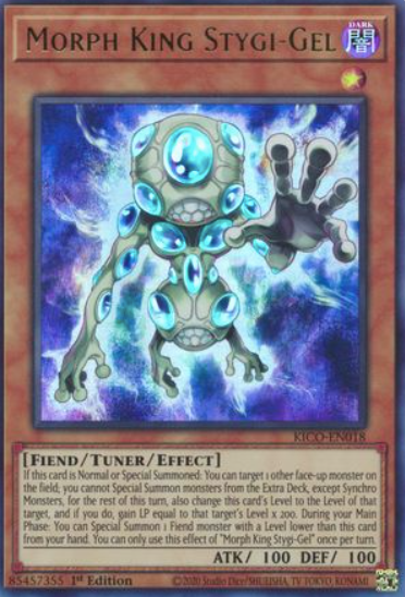 Morph King Stygi-Gel - KICO-EN018 - Ultra Rare 1st Edition