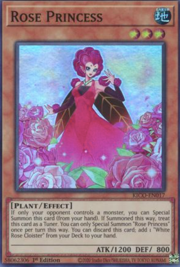 Rose Princess - KICO-EN017 - Super Rare 1st Edition