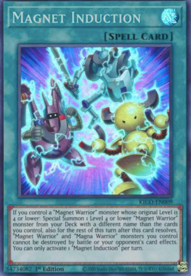 Magnet Induction - KICO-EN009 - Super Rare 1st Edition