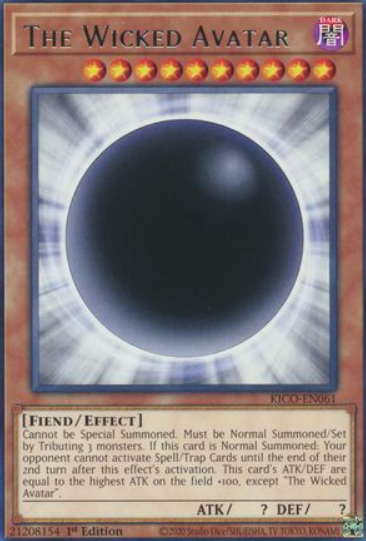 The Wicked Avatar - KICO-EN061 - Rare 1st Edition