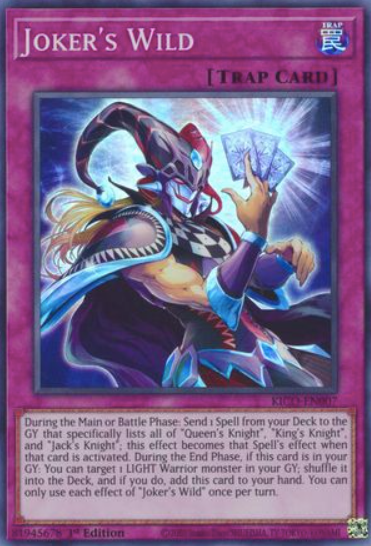 Joker's Wild - KICO-EN007 - Super Rare 1st Edition