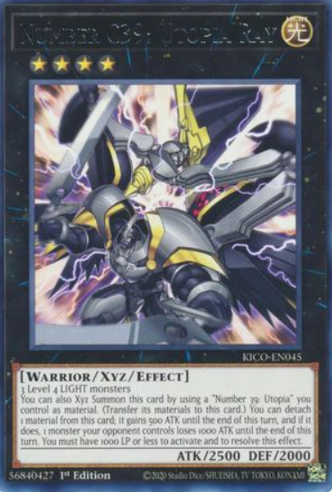 Number C39: Utopia Ray - KICO-EN045 - Rare 1st Edition