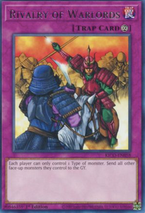 Rivalry of Warlords - KICO-EN058 - Rare 1st Edition