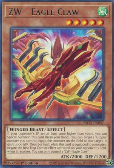 ZW - Eagle Claw - KICO-EN037 - Rare 1st Edition