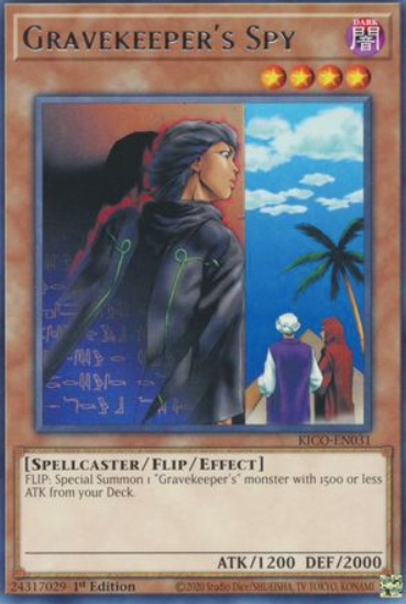 Gravekeeper's Spy - KICO-EN031 - Rare 1st Edition