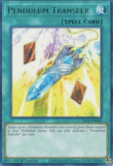 Pendulum Transfer - KICO-EN022 - Super Rare 1st Edition