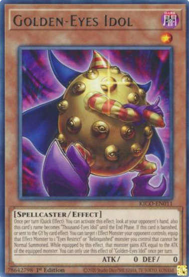 Golden-Eyes Idol - KICO-EN011 - Rare 1st Edition