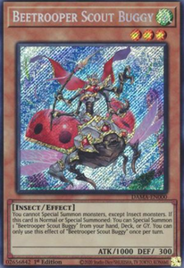 Beetrooper Scout Buggy - DAMA-EN000 - Secret Rare 1st Edition