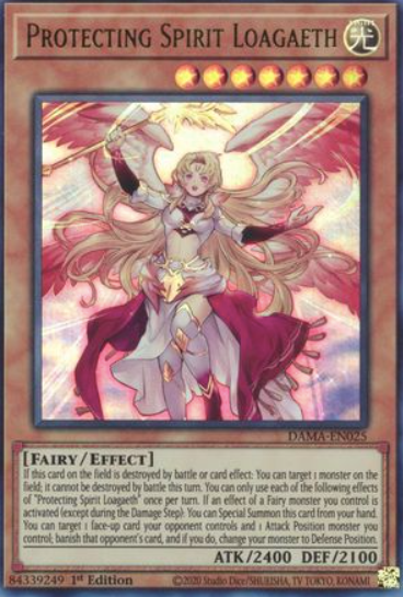 Protecting Spirit Loagaeth - DAMA-EN025 - Ultra Rare 1st Edition