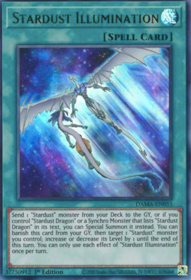 Stardust Illumination - DAMA-EN051 - Ultra Rare 1st Edition