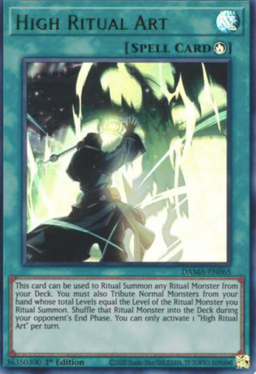High Ritual Art - DAMA-EN065 - Ultra Rare 1st Edition