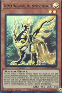 Gizmek Naganaki, the Sunrise Signaler - DAMA-EN016 - Ultra Rare 1st Edition