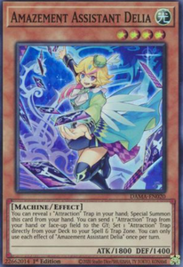 Amazement Assistant Delia - DAMA-EN020 - Super Rare 1st Edition