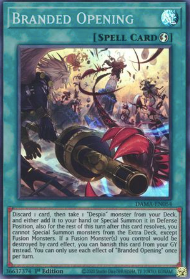 Branded Opening - DAMA-EN054 - Super Rare 1st Edition