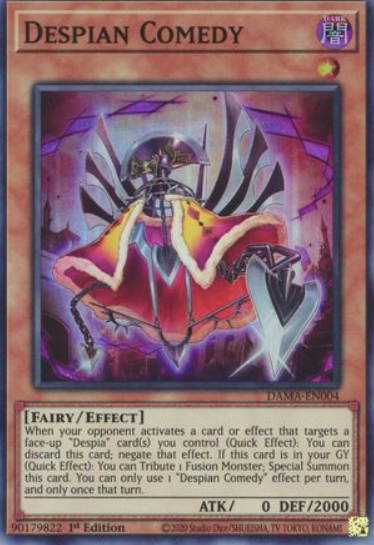 Despian Comedy - DAMA-EN004 - Super Rare 1st Edition