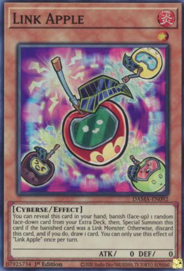Link Apple - DAMA-EN092 - Super Rare 1st Edition