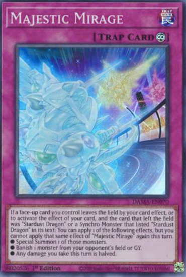Majestic Mirage - DAMA-EN070 - Super Rare 1st Edition