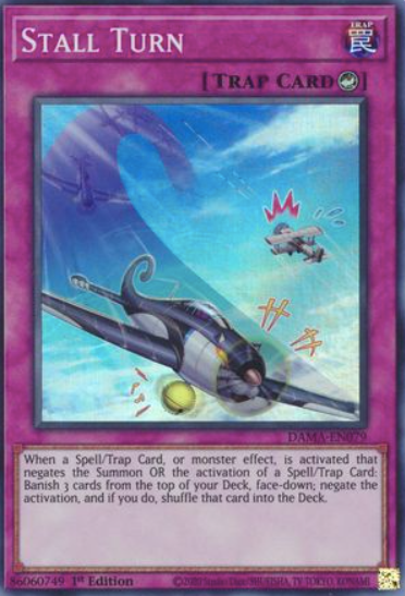Stall Turn - DAMA-EN079 - Super Rare 1st Edition