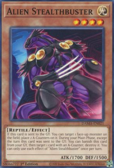 Alien Stealthbuster - DAMA-EN021 - Common 1st Edition