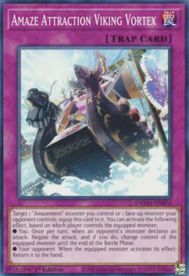 Amaze Attraction Viking Vortex - DAMA-EN076 - Common 1st Edition