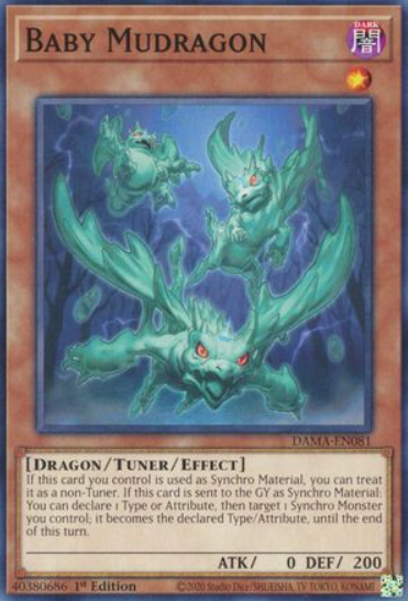 Baby Mudragon - DAMA-EN081 - Common 1st Edition