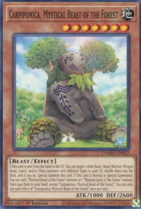 Carpiponica, Mystical Beast of the Forest - DAMA-EN022 - Common 1st Edition