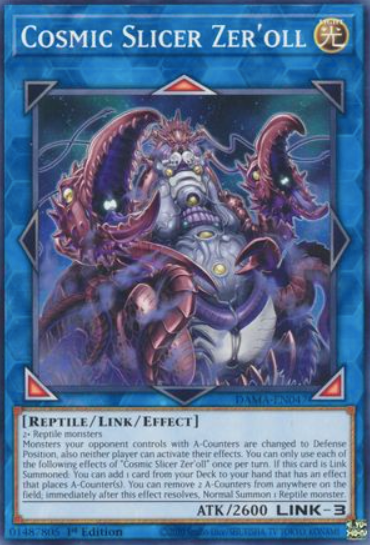 Cosmic Slicer Zer'oll - DAMA-EN047 - Common 1st Edition