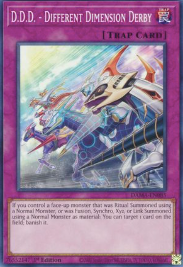 D.D.D. - Different Dimension Derby - DAMA-EN085 - Common 1st Edition