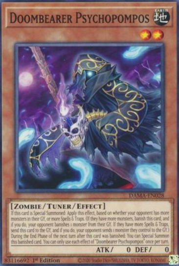 Doombearer Psychopompos - DAMA-EN028 - Common 1st Edition