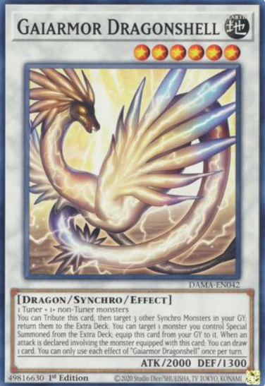Gaiarmor Dragonshell - DAMA-EN042 - Common 1st Edition