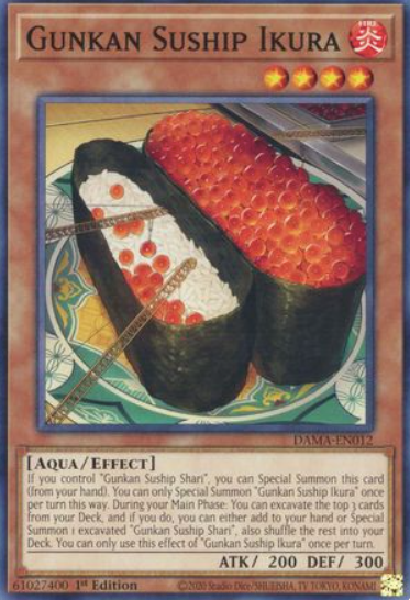 Gunkan Suship Ikura - DAMA-EN012 - Common 1st Edition