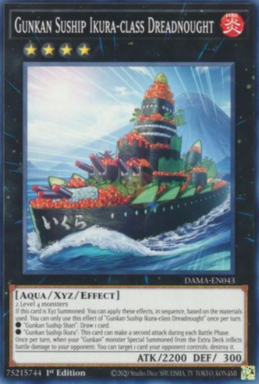 Gunkan Suship Ikura-class Dreadnought - DAMA-EN043 - Common 1st Edition