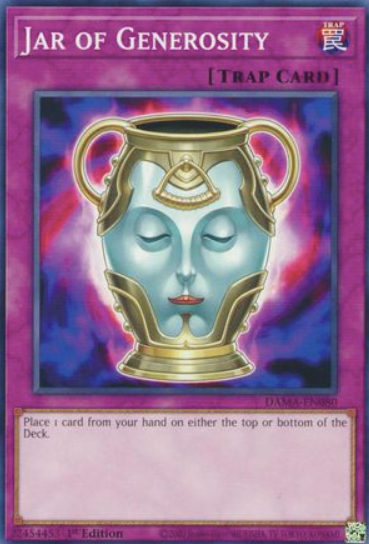 Jar of Generosity - DAMA-EN080 - Common 1st Edition