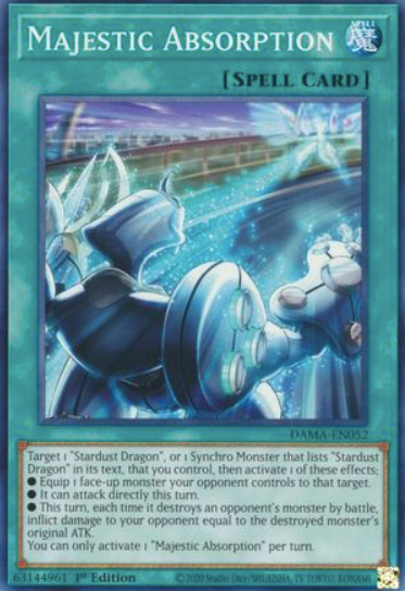 Majestic Absorption - DAMA-EN052 - Common 1st Edition