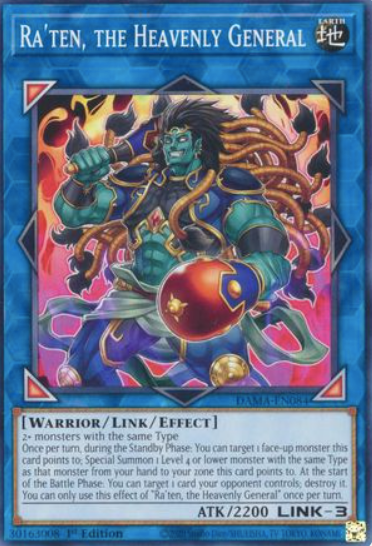 Ra'ten, the Heavenly General - DAMA-EN084 - Common 1st Edition