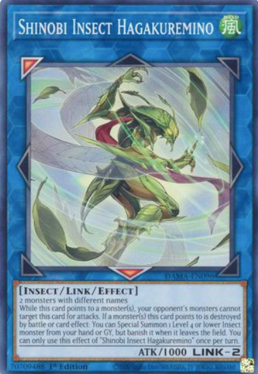 Shinobi Insect Hagakuremino - DAMA-EN096 - Common 1st Edition