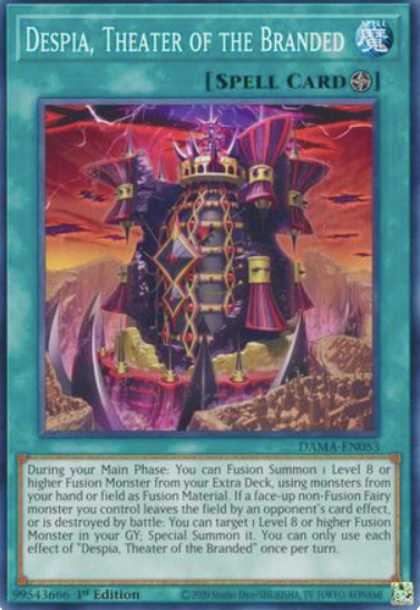 Despia, Theater of the Branded - DAMA-EN053 - Common 1st Edition