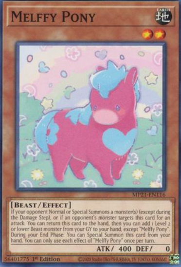 Melffy Pony - MP21-EN116 - Common 1st Edition