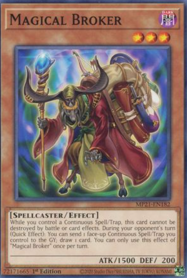 Magical Broker - MP21-EN182 - Common 1st Edition