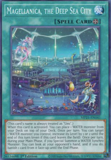 Magellanica, the Deep Sea City - MP21-EN141 - Common 1st Edition