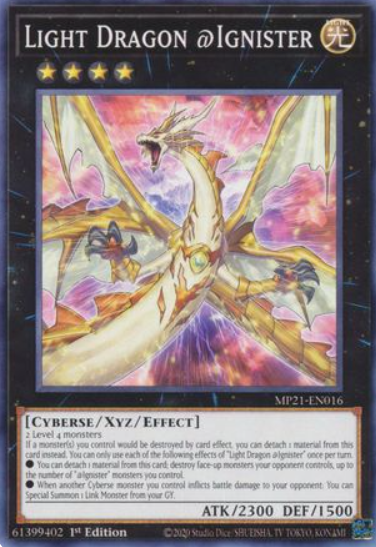 Light Dragon @Ignister - MP21-EN016 - Common 1st Edition
