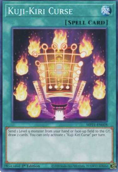 Kuji-Kiri Curse - MP21-EN028 - Common 1st Edition