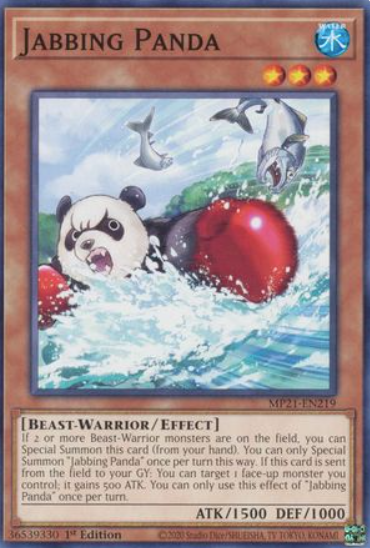 Jabbing Panda - MP21-EN219 - Common 1st Edition