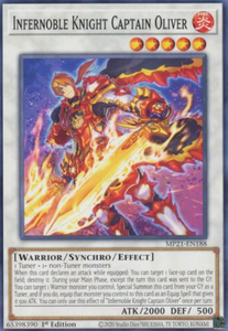 Infernoble Knight Captain Oliver - MP21-EN188 - Common 1st Edition