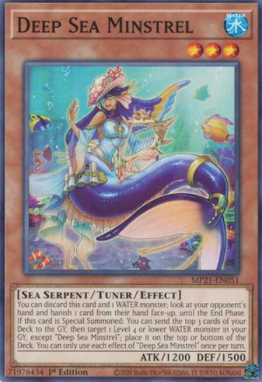 Deep Sea Minstrel - MP21-EN051 - Common 1st Edition