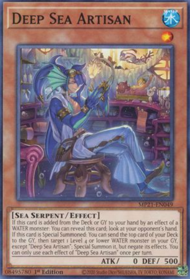 Deep Sea Artisan - MP21-EN049 - Common 1st Edition