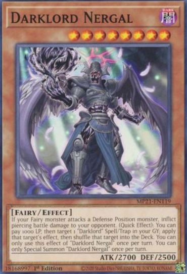 Darklord Nergal - MP21-EN119 - Common 1st Edition