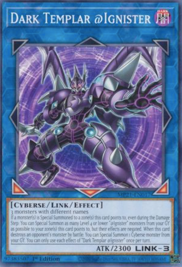 Dark Templar @Ignister - MP21-EN017 - Common 1st Edition