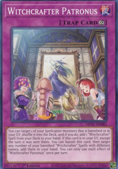 Witchcrafter Patronus - MP21-EN085 - Common 1st Edition