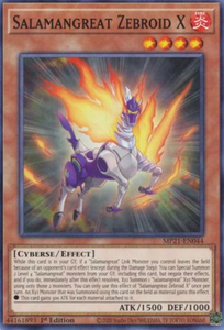 Salamangreat Zebroid X - MP21-EN044 - Common 1st Edition